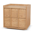 CST10216-KD 50cm Bedside Table - Natural