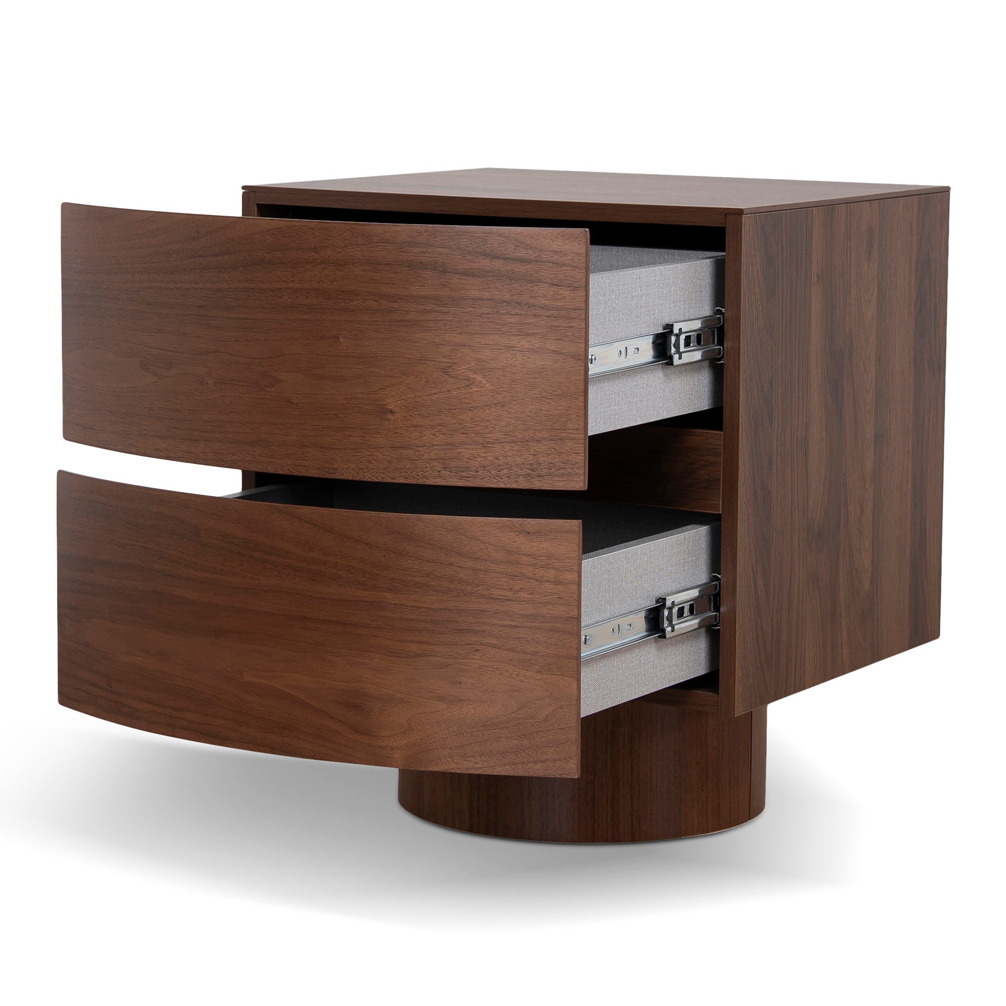 CST10245-IG Bedside Table - Walnut