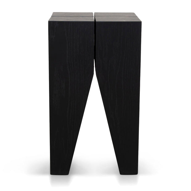 CST10426-NI 27cm Square Side Table - Full Black