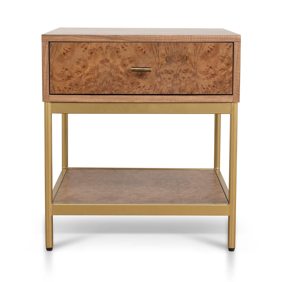 CST10429-NI 50cm Square Bedside Table - Natural