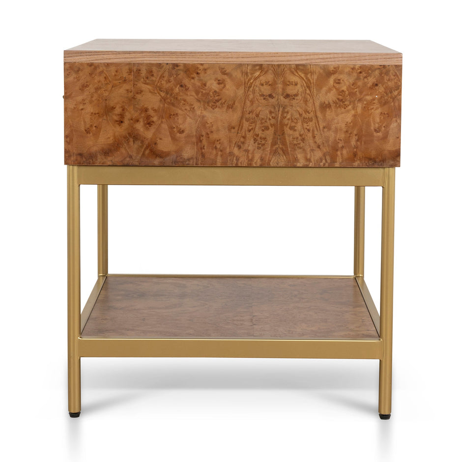CST10429-NI 50cm Square Bedside Table - Natural