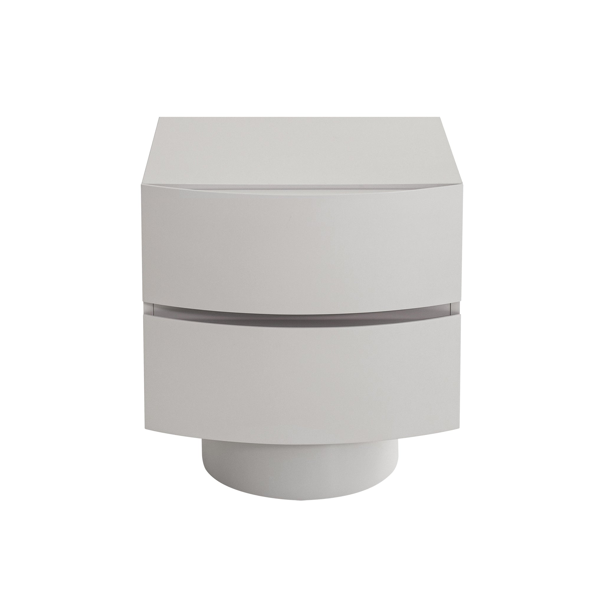 CST10540-IG Bedside Table - Warm Grey