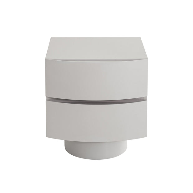 CST10540-IG Bedside Table - Warm Grey