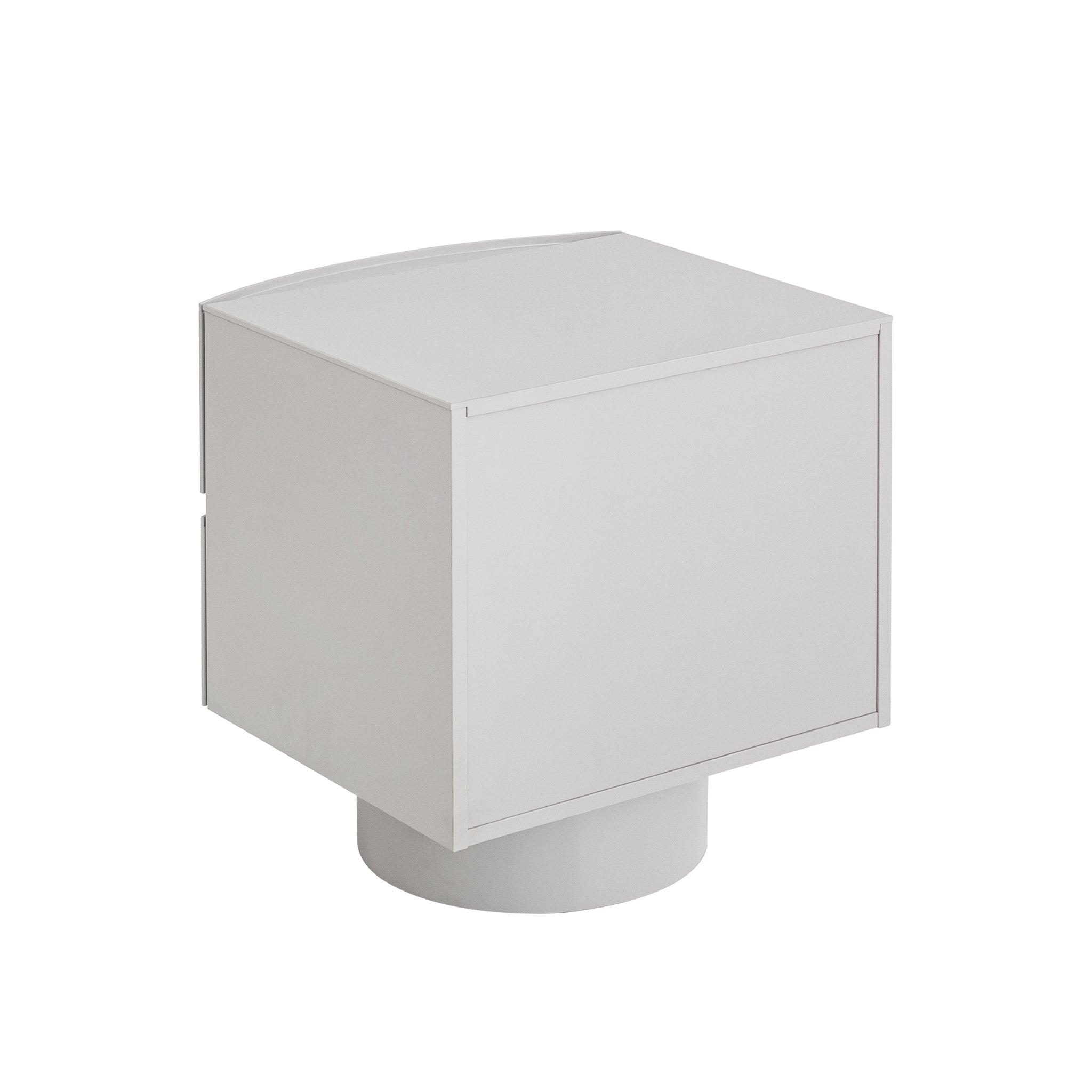 CST10540-IG Bedside Table - Warm Grey