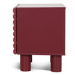 CST10592-KD 48cm Bedside Table - Red