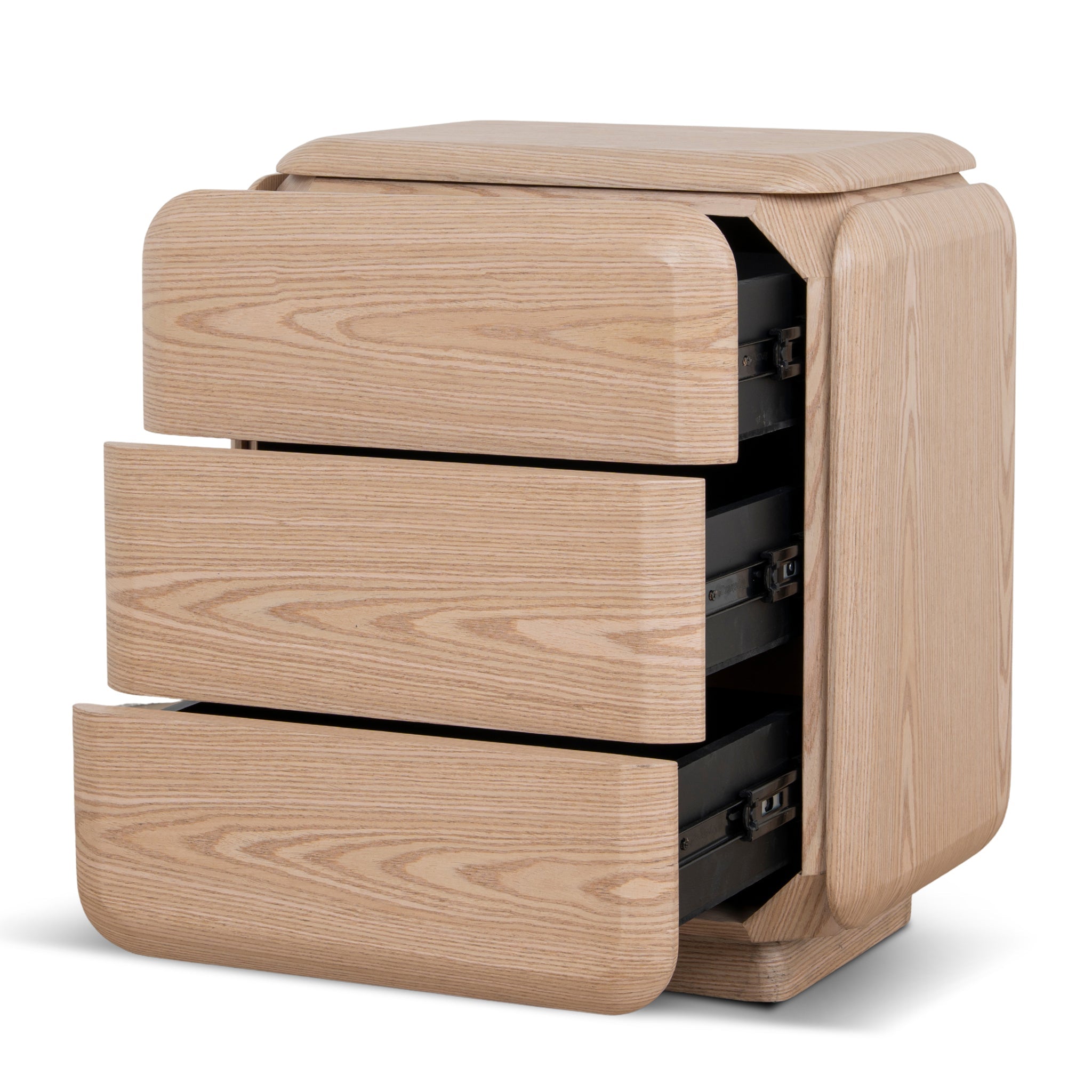 CST10634-MK 51cm Bedside Table - Natural