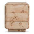 CST10635-MK 51cm Bedside Table - Aspen Burls