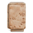 CST10635-MK 51cm Bedside Table - Aspen Burls