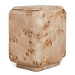 CST10635-MK 51cm Bedside Table - Aspen Burls