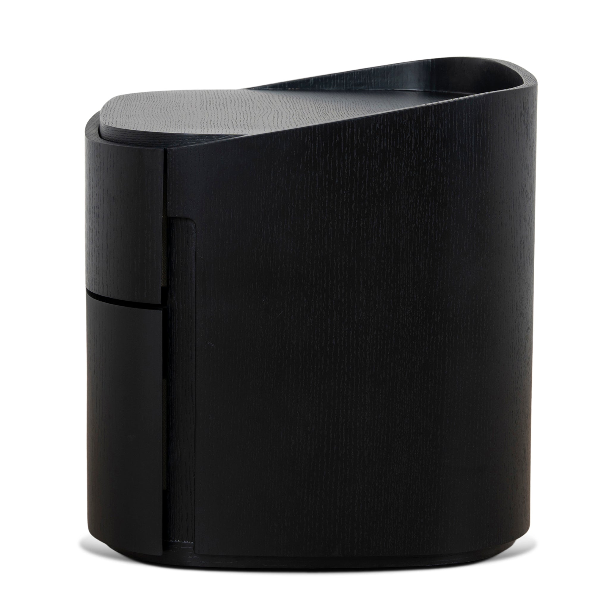 CST10956-IG Bedside Table - Full Black