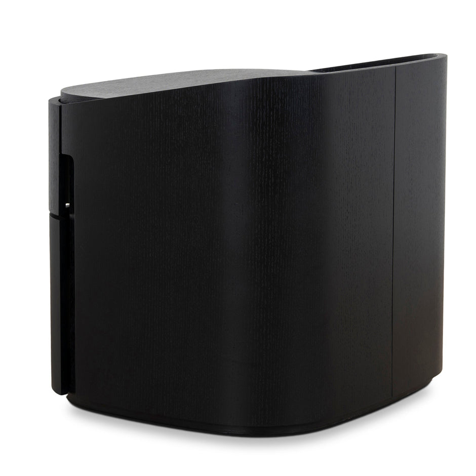CST10956-IG Bedside Table - Full Black