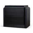 CST10959-IG Bedside Table - Full Black