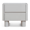 CST10960-IG Bedside Table - Warm Grey