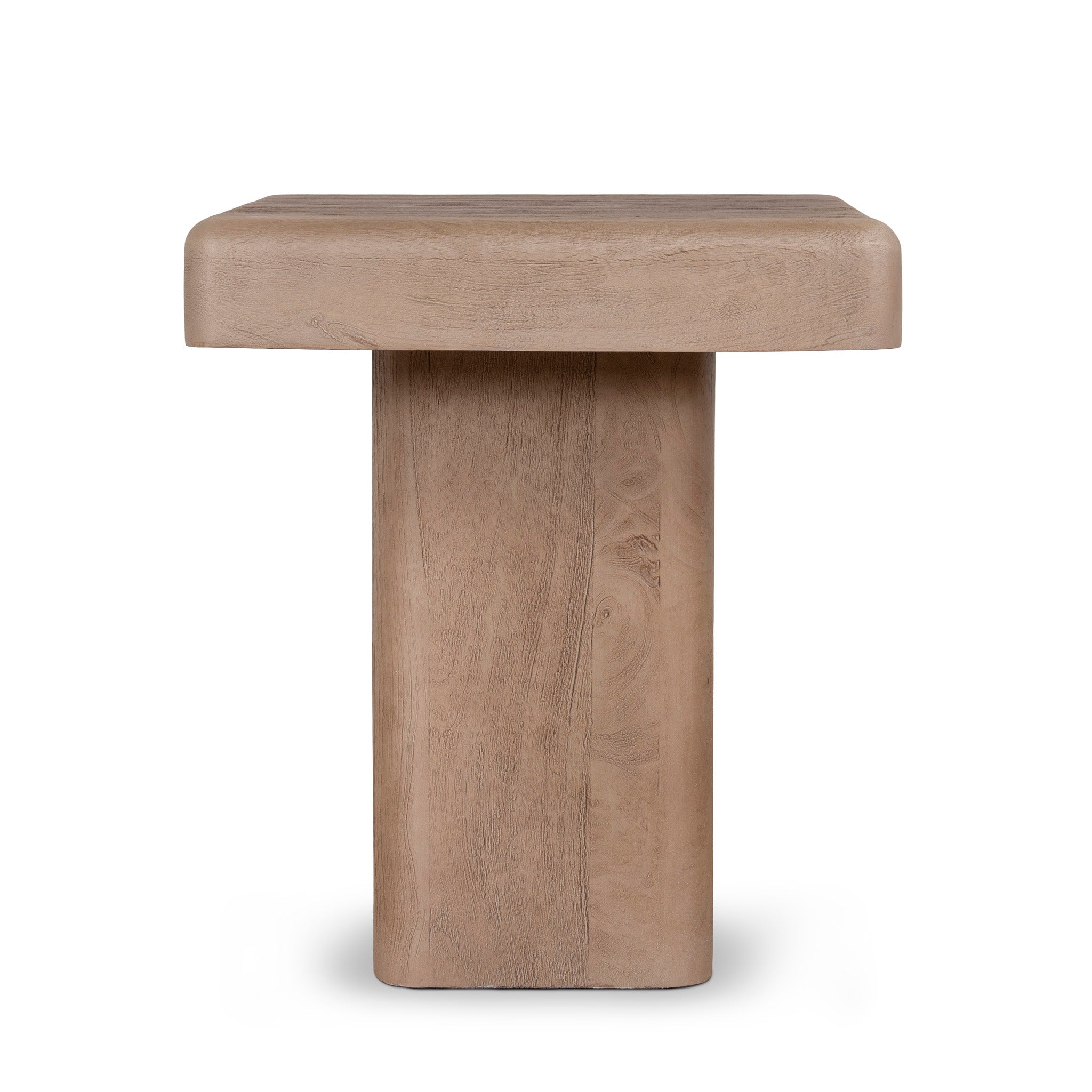 CST12031-RB 45cm Side Table - Natural
