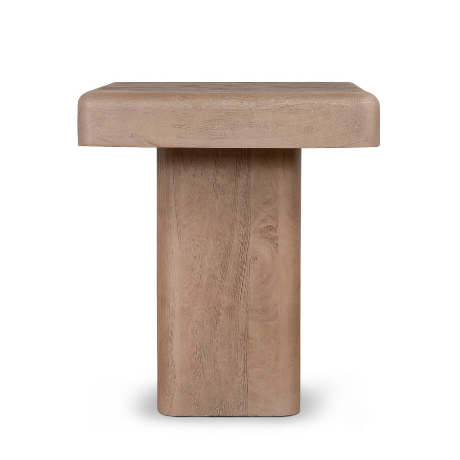 CST12031-RB 45cm Side Table - Natural