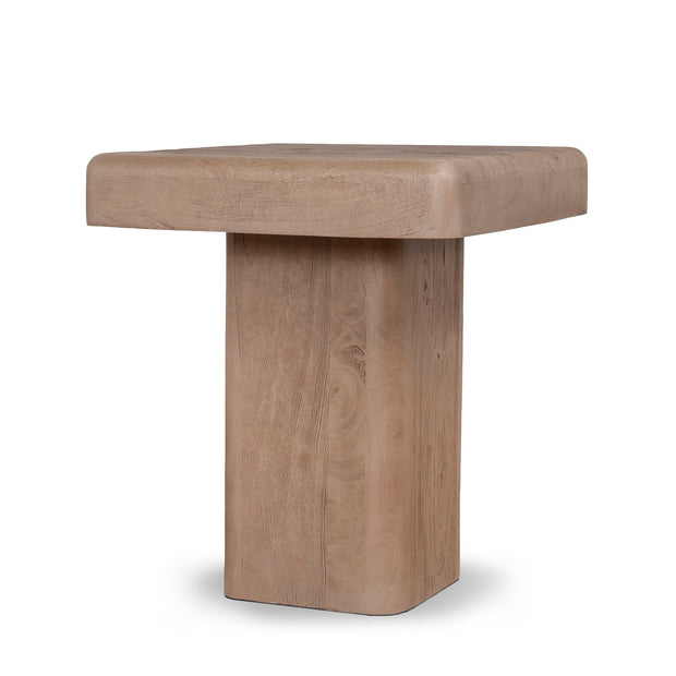 CST12031-RB 45cm Side Table - Natural
