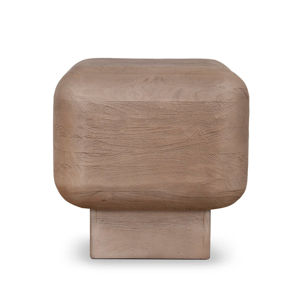 CST12032-RB 45cm Side Table - Natural