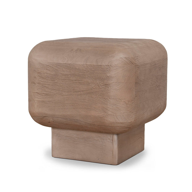 CST12032-RB 45cm Side Table - Natural