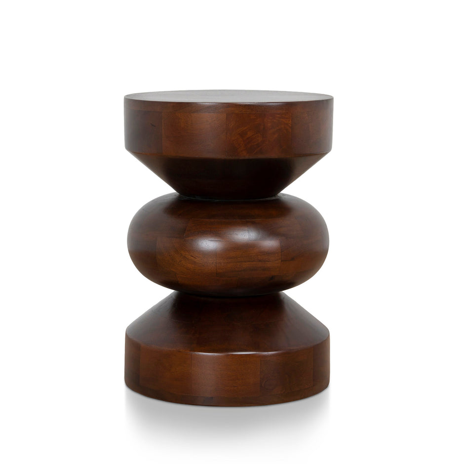 CST12036-RB 33cm Side Table - Walnut