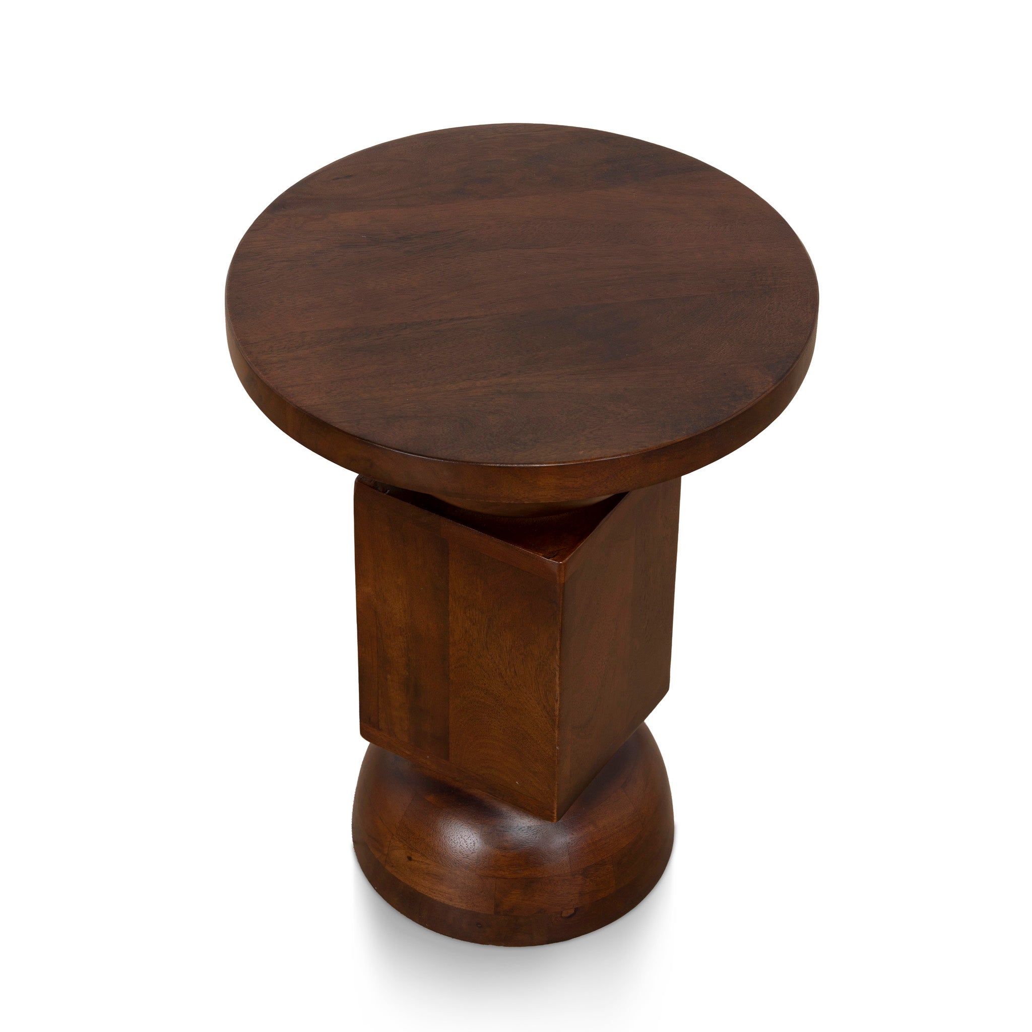 CST12037-RB 35cm Side Table - Walnut