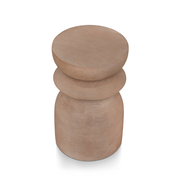 CST12039-RB 30cm Side Table - Natural
