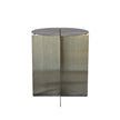 CST12065-BC 38cm Round Side Table - Stainless Steel