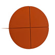 CST12066-BC 38cm Round Side Table - Terracotta