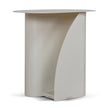 CST12070-BC 50cm Side Table - Ivory White