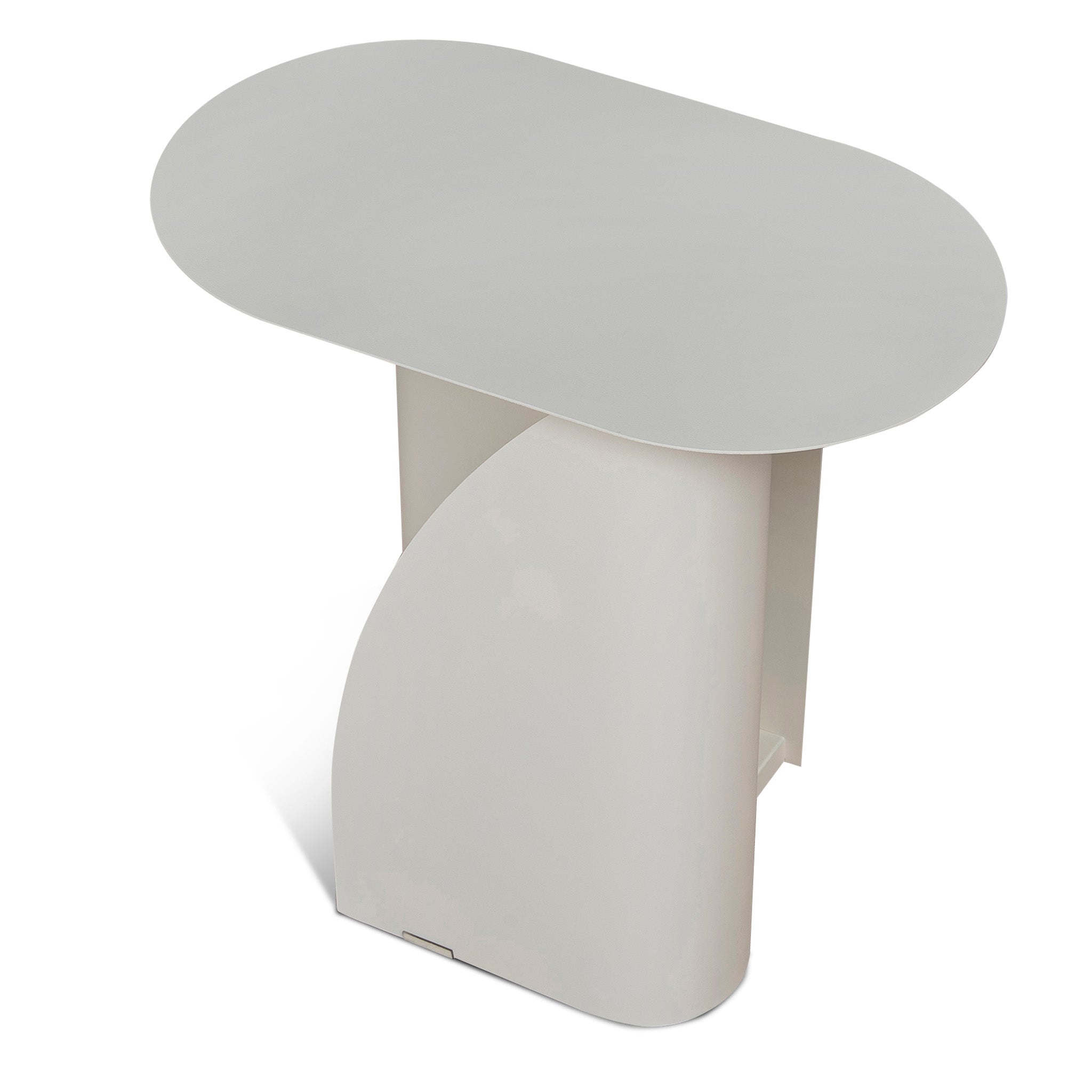 CST12070-BC 50cm Side Table - Ivory White