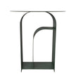 CST12073-BC 38cm Round Side Table - Sage Green