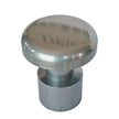 CST12081-BC 40cm Round Side Table - Powder Silver
