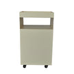 CST12082-BC 35cm Square Side Table - Ivory White
