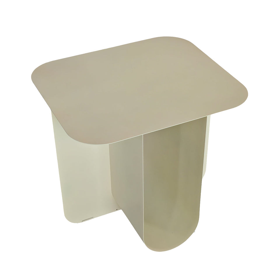 CST12085-BC 45cm Side Table - Ivory White