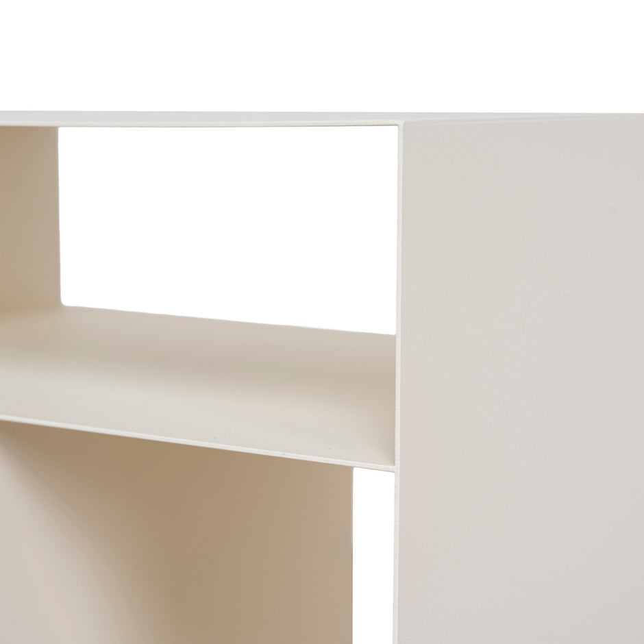 CST12088-BC 35.5cm Side Table - Ivory White