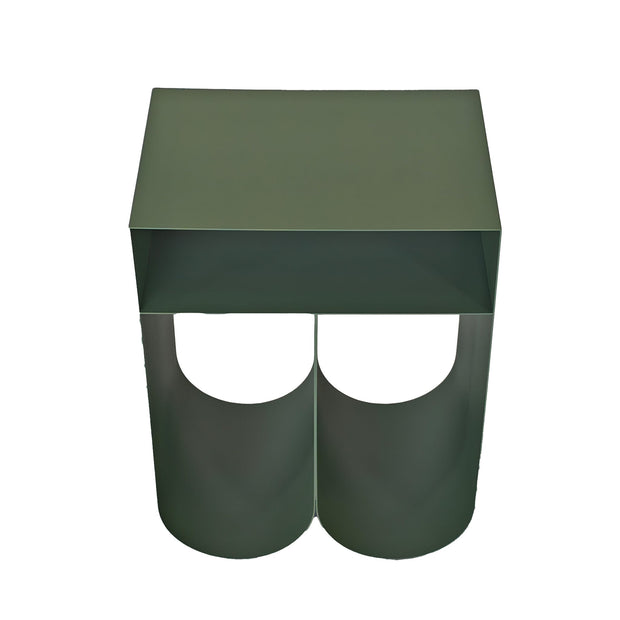 CST12089-BC 35.5cm Side Table - Sage Green