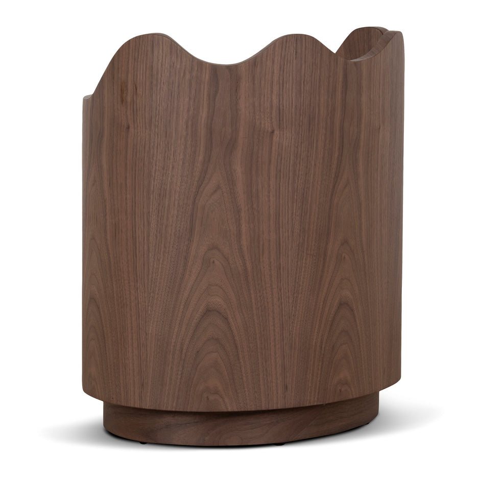 CST12143-DW 51cm Bedside Table - Walnut