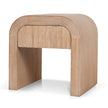 CST12155-NI 55cm Bedside Table - Light Natural
