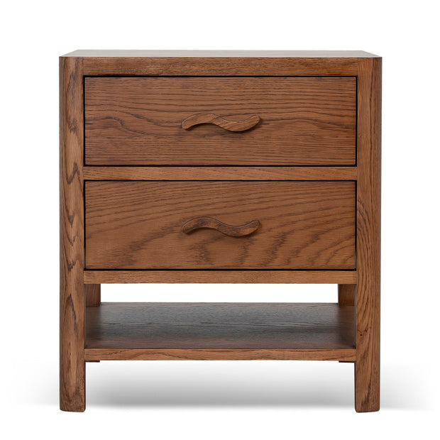 CST12262-OW 50cm Bedside Table - Walnut