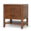 CST12262-OW 50cm Bedside Table - Walnut