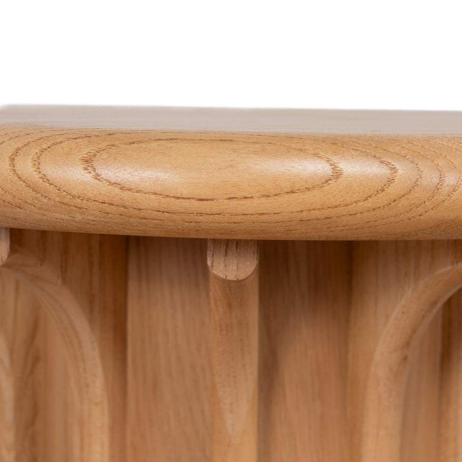 CST12354-NI Round Side Table - Natural