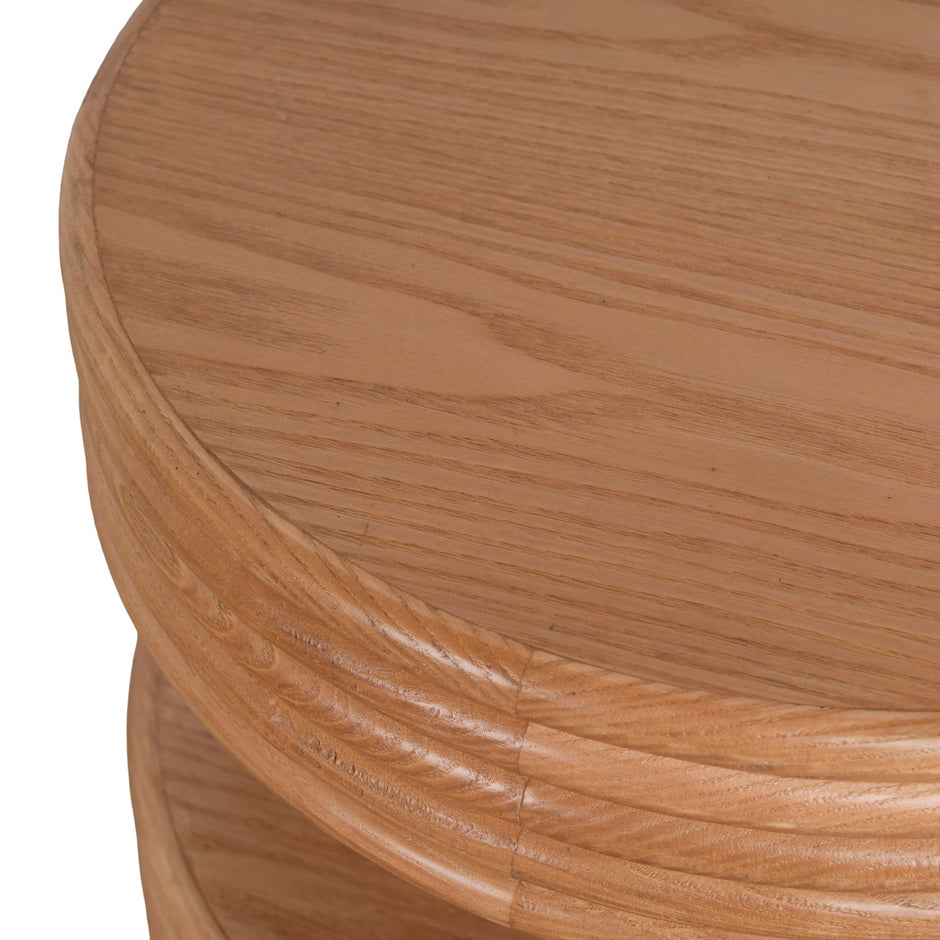 CST12358-NI 42cm Side Table - Natural