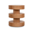 CST12358-NI 42cm Side Table - Natural