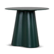 CST12459-CI 60cm Round Tempered Glass Side Table - Green
