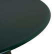 CST12459-CI 60cm Round Tempered Glass Side Table - Green