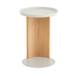 CST12551-IG Natural Side Table - Light Beige
