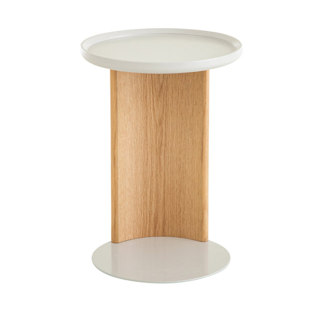 CST12551-IG Natural Side Table - Light Beige