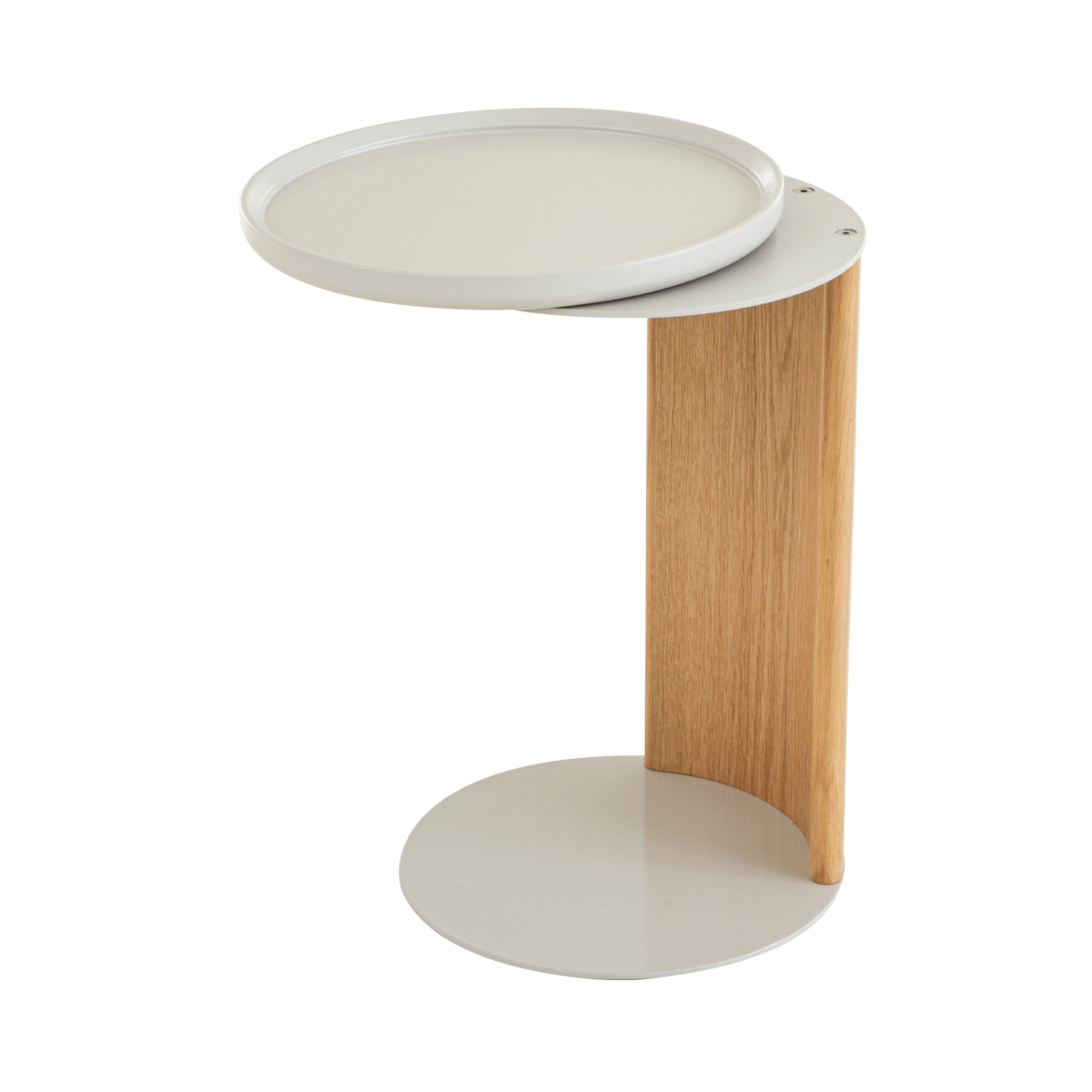 CST12551-IG Natural Side Table - Light Beige