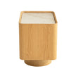 CST12554-IG Stone Top Bedside Table - Natural