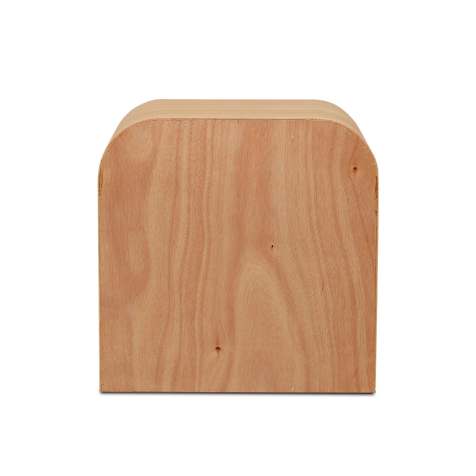 CST12641-MA 55cm Tassie Oak Bedside Table - Natural