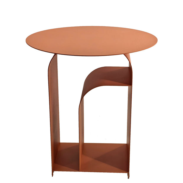 CST12702-BC 38cm Round Side Table - Blush